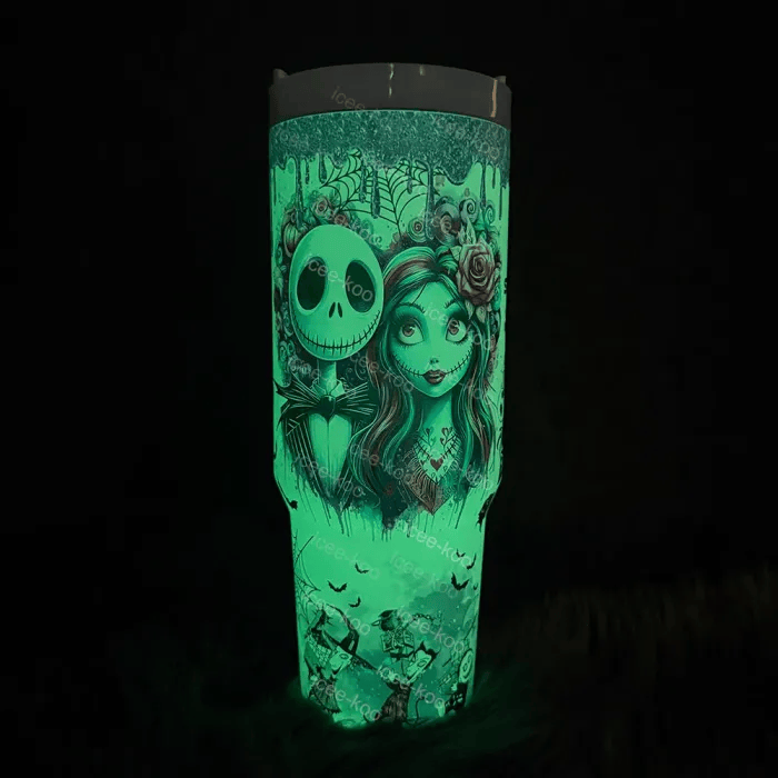 Sally x Jack Skellington 40 Oz Tumbler
